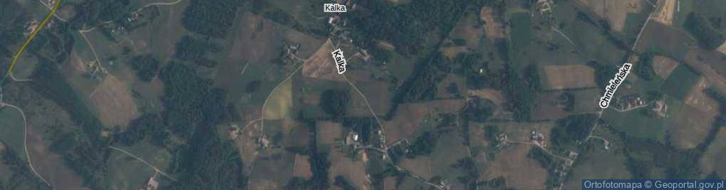 Zdjęcie satelitarne Kalka ul.